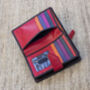 Personalised Black And Red Womans Soft Leather Purse Wallet, thumbnail 9 of 11