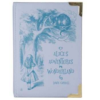 Alice In Wonderland Original Purple Book Small Handbag, 5 of 7