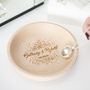Personalised Couples Wedding Confetti Ring Dish, thumbnail 2 of 8