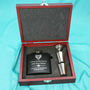 Personalised Father Of The Groom Hip Flask Silver Cups, thumbnail 2 of 6