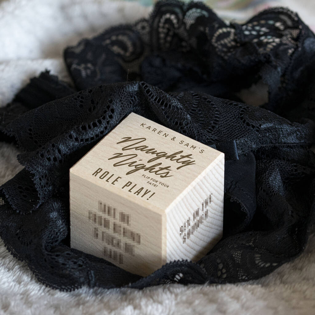 Image of Personalised Naughty Nights In Dice