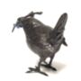 Limited Edition Bronze Wren With Bluebells Figurine, thumbnail 4 of 6