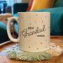 Personalised Scattered Star Best Grandad Ever Mug, thumbnail 1 of 2