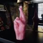 'Fingers Crossed' Real Hand Size Candle, thumbnail 1 of 3