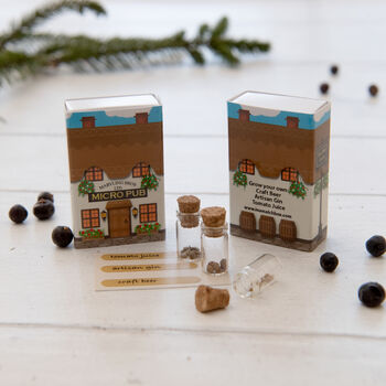 Grow Your Own Micropub Seed Kit In A Matchbox, 2 of 6