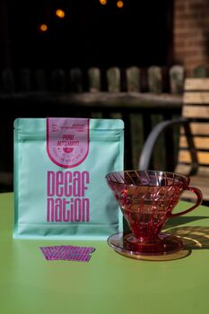 Decaf Nation X Pink V60 Dripper Gift Box, 2 of 3