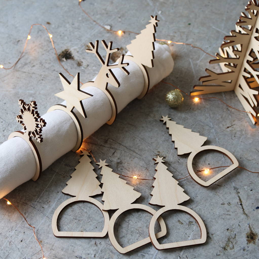 Christmas Napkin Rings By Betsy & Els