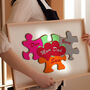 Jigsaw Style Personalised Family Print, thumbnail 2 of 5