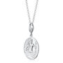 Personalised Sterling Silver St. Christopher Necklace, thumbnail 5 of 5