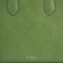 Green Garden Floral Structured Tote Bag Medium, thumbnail 6 of 8