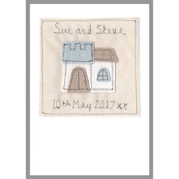 Personalised Castle Wedding Or Anniversary Card, 12 of 12