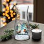 Personalised Winter Robin Memorial Gift Vase, thumbnail 3 of 6