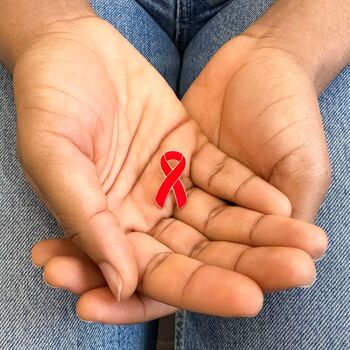 Red Awareness Ribbon Bracelet Wristband, 8 of 10