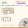 Personalised Kid's Personal Bests Medal Hanger, thumbnail 4 of 4