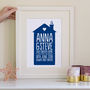 Personalised Family House Print, thumbnail 2 of 8