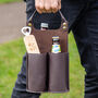 Personalised Faux Leather Bottle Carrier Set, thumbnail 3 of 7