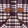 Caramel And Chocolate Check Cape, thumbnail 4 of 6