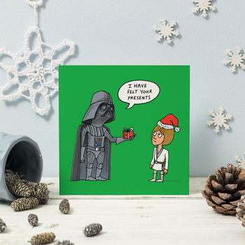 Star Wars Christmas Card Four Pack, 2 of 5