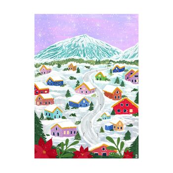 Winter Village Christmas Wrapping | Greenland Gift Wrap, 2 of 3