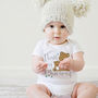 I Love My Mummy Bear Baby Vest, thumbnail 1 of 4