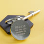 Personalised Day You Became My Daddy Keyring, thumbnail 4 of 6