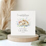 Wedding Day Card, Floral Wedding Ring Design, thumbnail 2 of 5