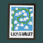 May Lily Of The Valley Birth Flower Print, thumbnail 3 of 4