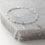 Sterling Silver Satellite Chain Bracelet, thumbnail 3 of 7