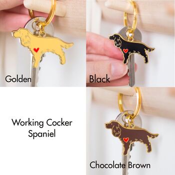 Greatest Dog Dad Father's Day Keyring, 9 of 12