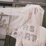 Personalised Bow Veil With Crystal Letter Embellishment, thumbnail 2 of 8