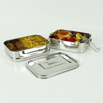 Leak Resistant Stainless Steel Lunch Boxes, 2 of 11