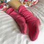 100% Cashmere Bed Socks, thumbnail 3 of 7