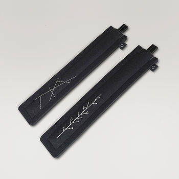 Travel Chopsticks With Embroidered Case, 4 of 7