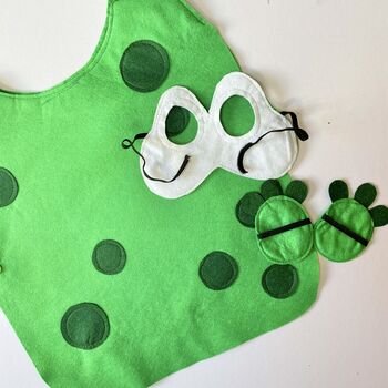 Felt Frog Costume For Kids And Adults, 9 of 9