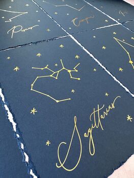 12 Pack Of Constellation Table Numbers, 4 of 6