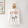 Personalised I Love Cats Fabric Party Bag, thumbnail 4 of 6