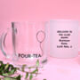 Personalised Milestone Birthday Tea Mugs And Cake, thumbnail 5 of 5