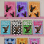 Custom Pet Dog Cat Portrait Checkerboard Print, thumbnail 4 of 5