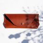 Personalised Italian Leather Glasses Case, thumbnail 4 of 6