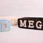 Personalised Pencil Case With Glitter Or Pearl Letters, thumbnail 8 of 12