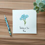 Thinking Of You Forget Me Not Card, thumbnail 2 of 4