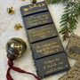 Book Lover Christmas Wax Melt Bar Set Of Four, thumbnail 1 of 9