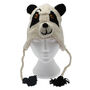 Panda Hand Knitted Woollen Animal Hat, thumbnail 3 of 5