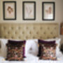 The Gold Decorative Thistle Eco Friendly Square Cushion, thumbnail 1 of 5