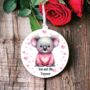 Personalised Koala Love Decoration, thumbnail 1 of 2