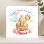 Personalised First Birthday Card For Baby Girl Daughter, thumbnail 5 of 8