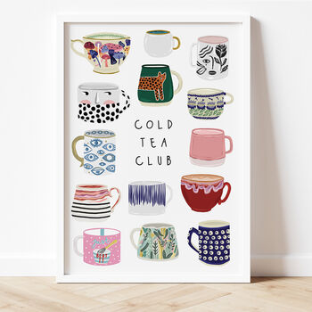 Cold Tea Club Print, 2 of 3