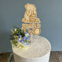 Personalised Pooh Bear Cake Topper For Birthdays, thumbnail 1 of 5