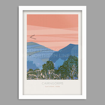 The Cairngorms National Park Poster Print, 4 of 5