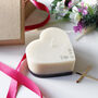 Anniversary Scented Heart Shaped Recycled Candle, thumbnail 5 of 11